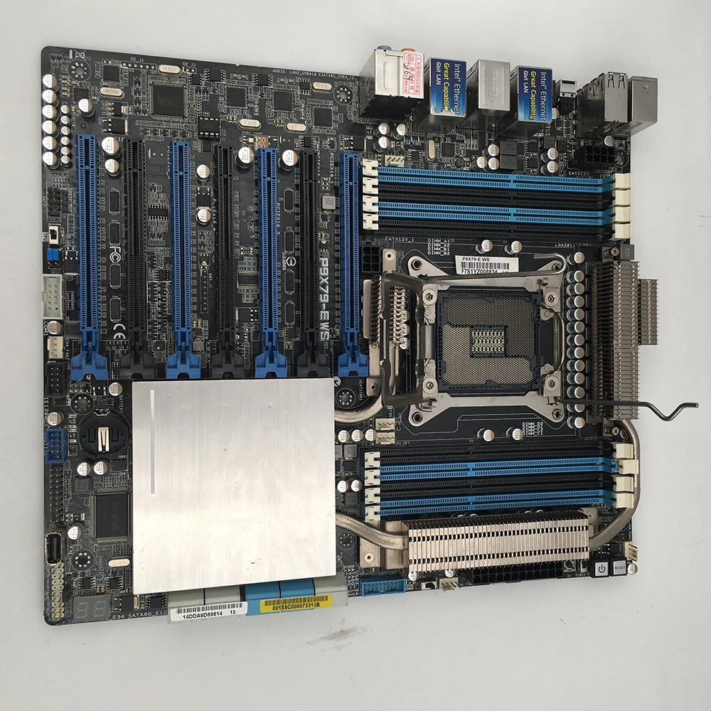 Workstation Motherboard For ASUS For P9X79-EWS 2011 SLI 64GB X79 Core i7 DDR3 Hot 4 Workstation Motherboard For ASUS For P9X79-EWS 2011 SLI 64GB X79 Core i7 DDR3 Hot - Image 2