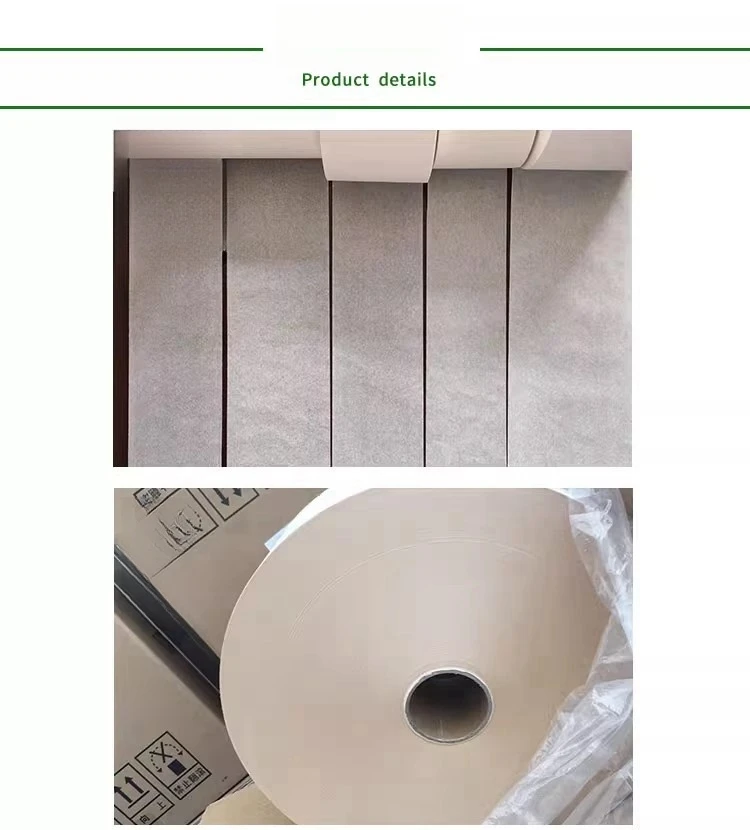 Description Picture 6 of itemFood grade heat sealed tea filter paper and tea bag packaging machine roll film coffee powder filter paper roll material