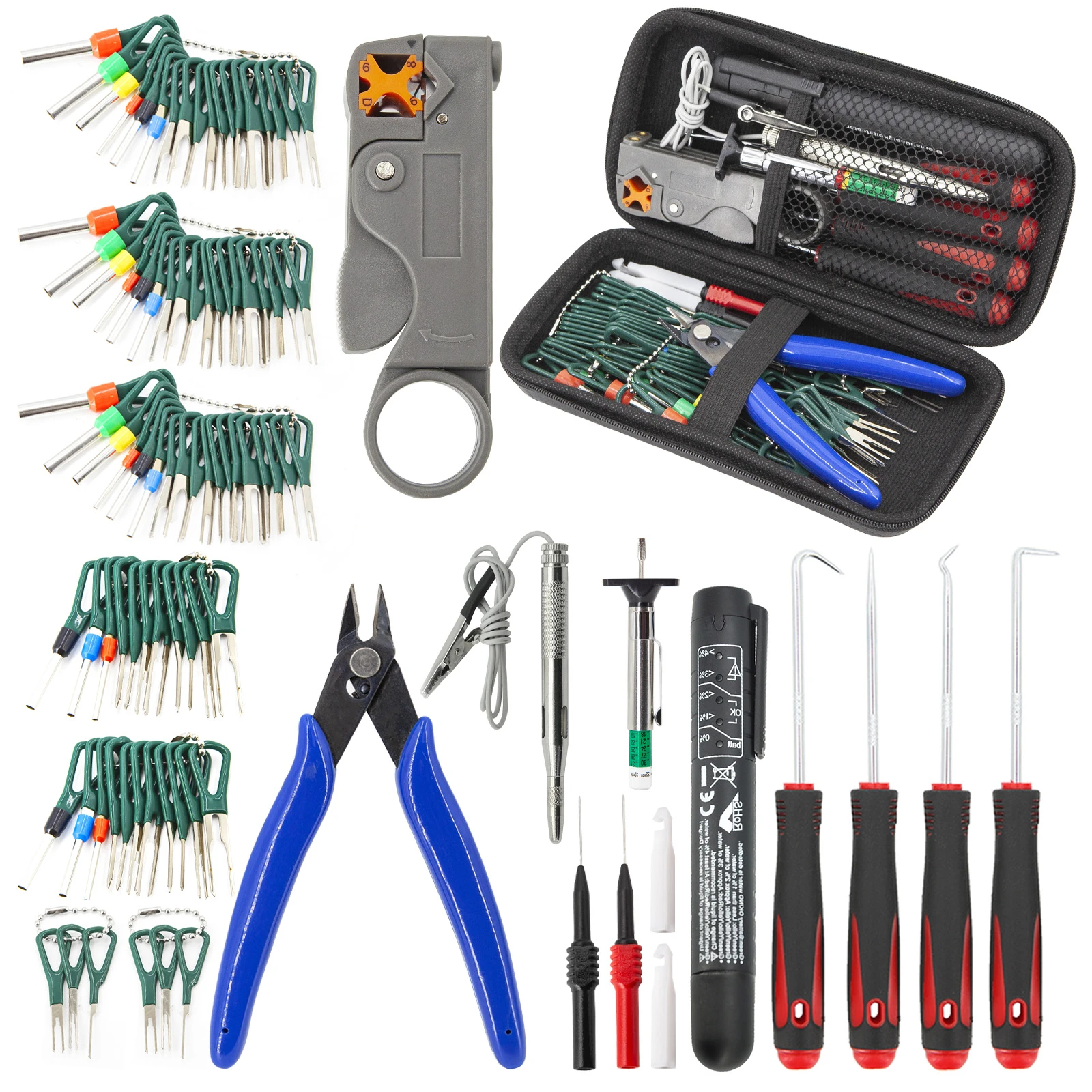 Car Terminal Removal Tools Kit Electrical Wire Harness Crimp Connector
