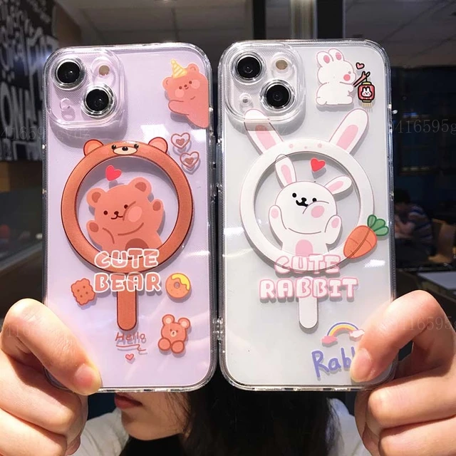 Funda antigolpes con dibujos para iPhone 13 / 14