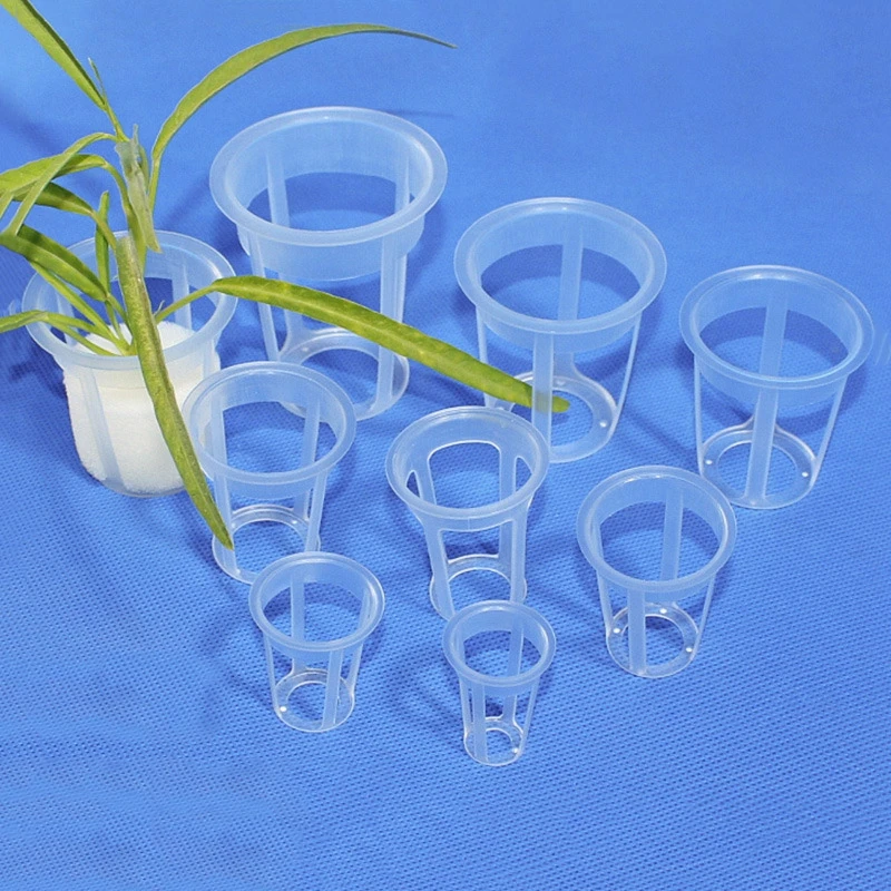 50Pcs Hydroponic Planting Basket Garden Vegetable Soilless Grow Mesh Pots Planter Multi-Size Hydroponic Nursery Cultivation Cup nursery pots plant propagation pots hydroponic plant pots