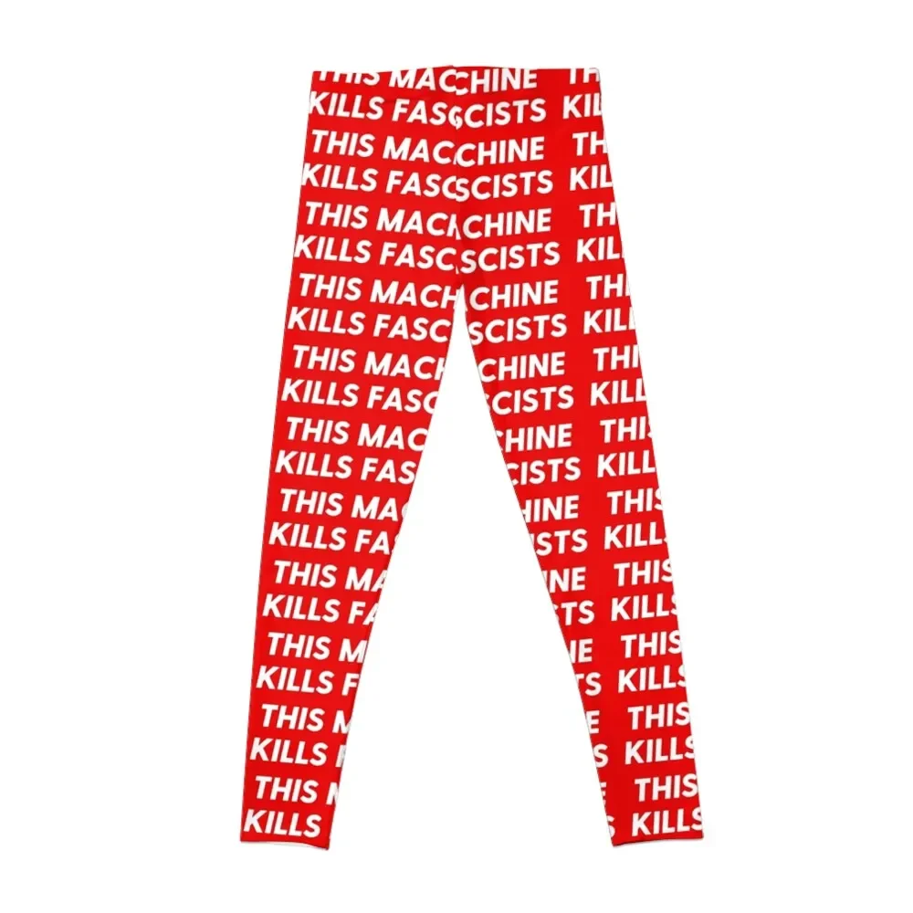 This Machine Kills Fascists Leggings sports for for fitness legings for fitness Womens Leggings