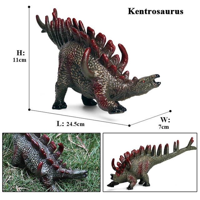 Soft Jurassic Carnivorous Triceratops Stegosauridae T-rex Dinosaur Toy Action Figures Collection Animals Model Kids Gift