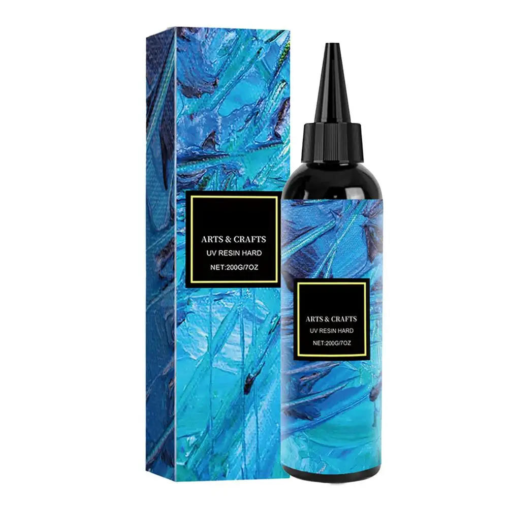 Description Picture 2 of itemUV Epoxy Resin Glue Hard Type Glue Bonding & Curing In Seconds Transparent UV Glue Adhesive For Resin Mold Jewelry Making