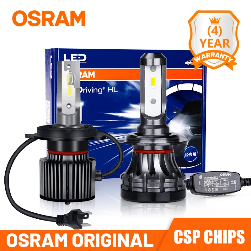 Светодиодные лампы OSRAM H4 H11 H7 H1 9012 HIR2 HB2 HB3 9005 Hb4 9006 фары для автомобиля светодиодные