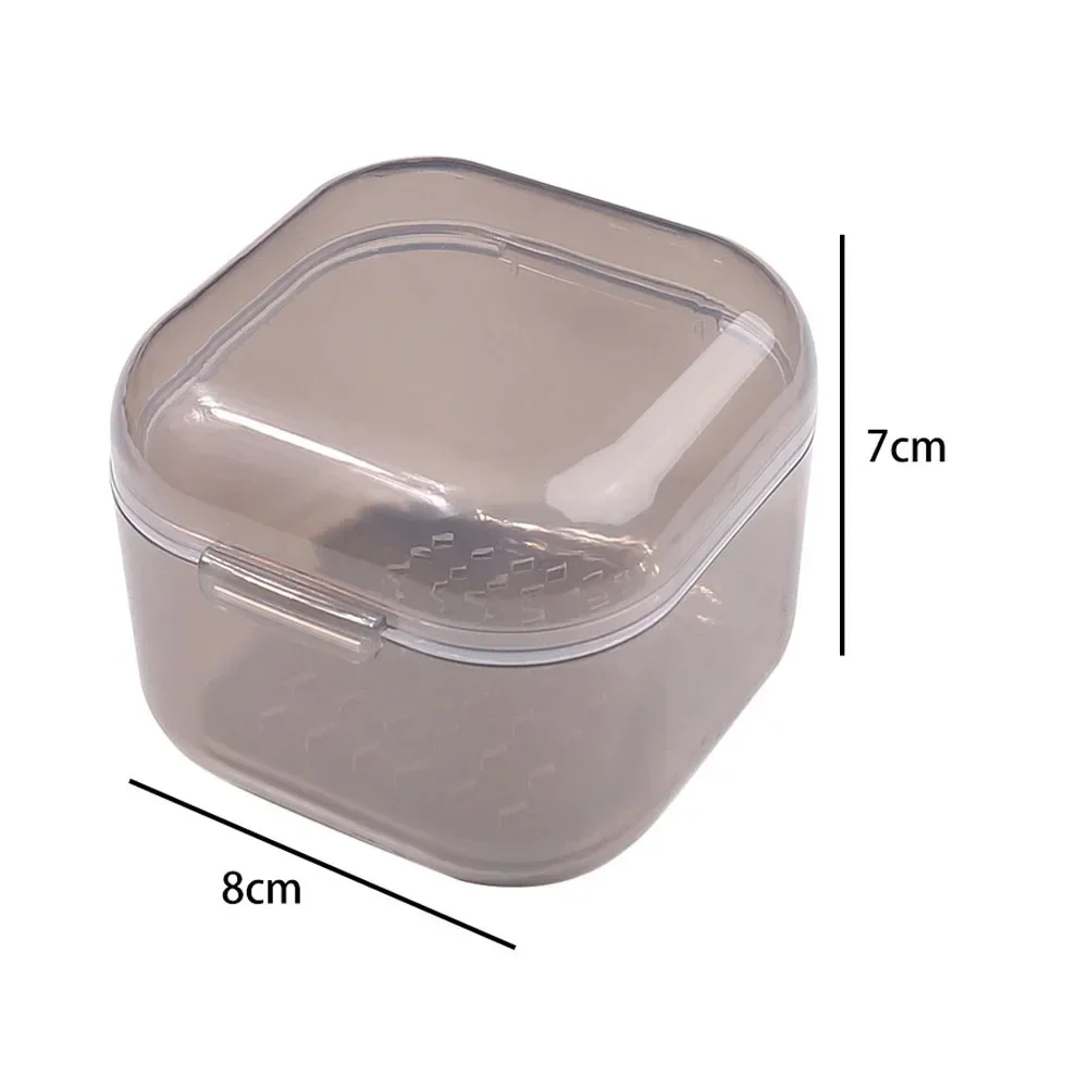 Portable Alcohol Disinfection Filter Cleaning Box Nail Art Drill Bits Grinding Head Disinfection Box Manicure Sterilization Tool