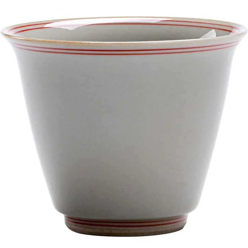 Tea Cup Kung Fu Set Hand Painted Double Line Master Home Ceremony Personal Small Size Bowls