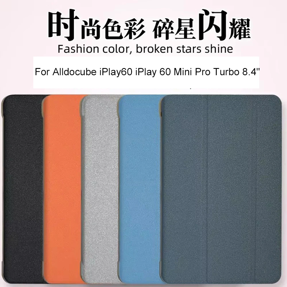Slim Tri-Folding Stand Cover Case with TPU Back Shell