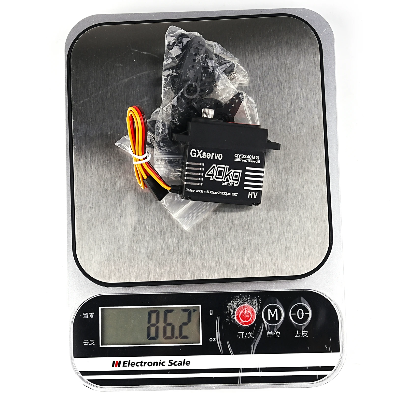 Servomoteur 40KG IP67 180/270° pour RC Crawler 1:8 1:10