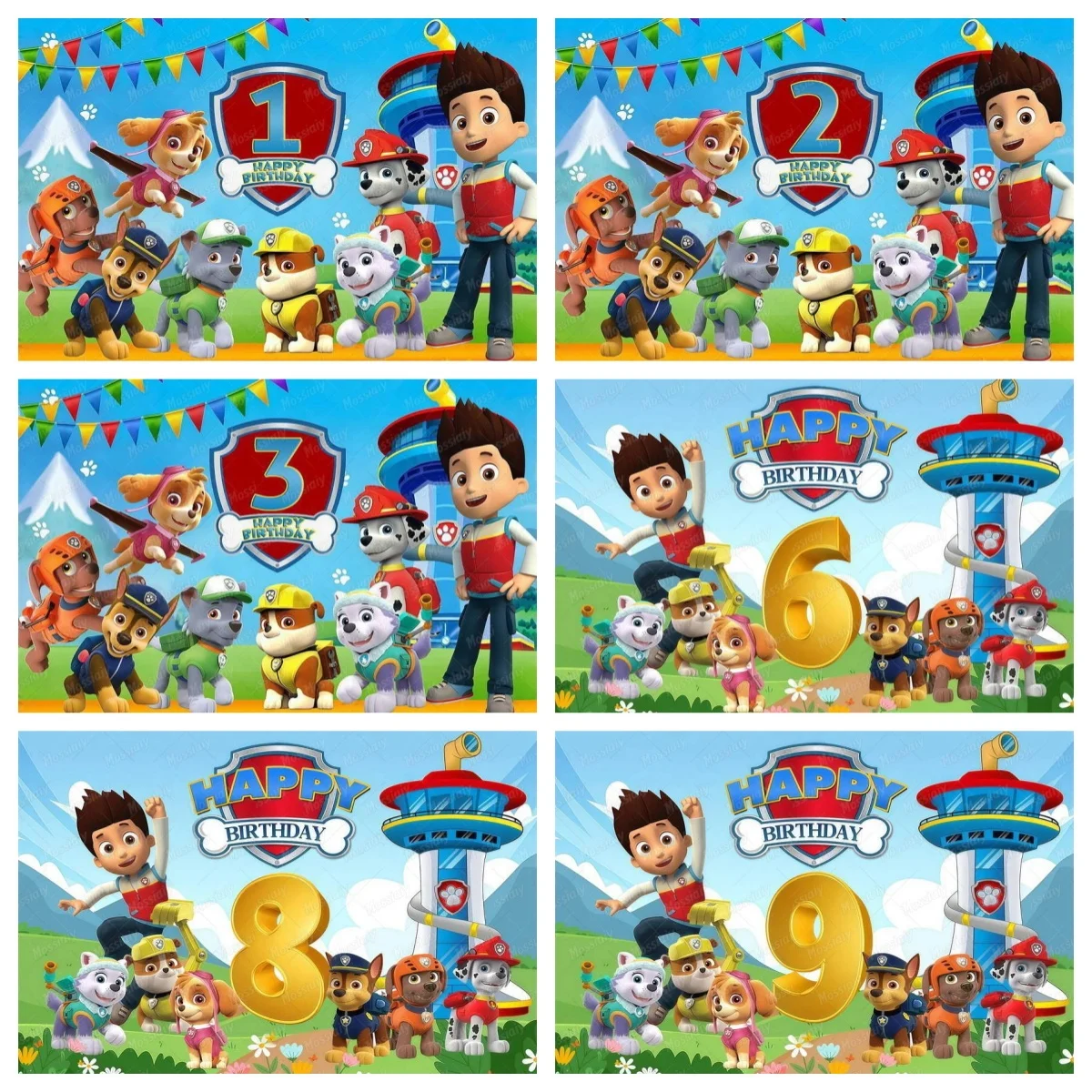 Decorazioni per feste di compleanno per cani Bad Two the
