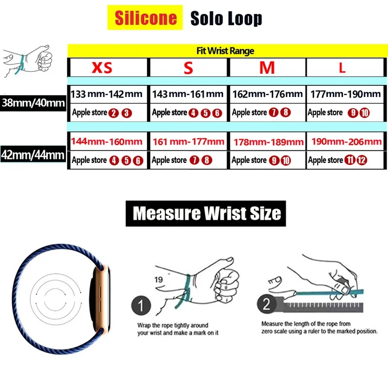 Silicone Solo Loop Wristband