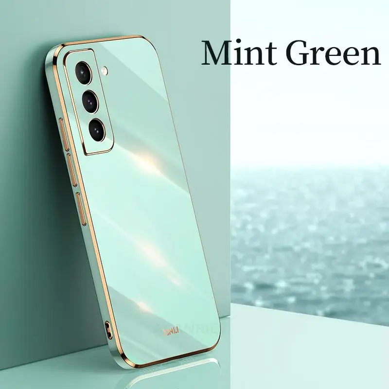Elegant Plating Silicone Ring Holder Stand Phone Case