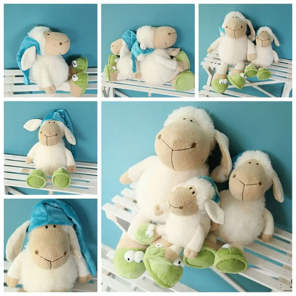

Stuffed Animal Sheep Plush Toy Creative Little Lamb 25/35/50cm Stuffed Sheep Doll Cartoon Soft and Cute Children