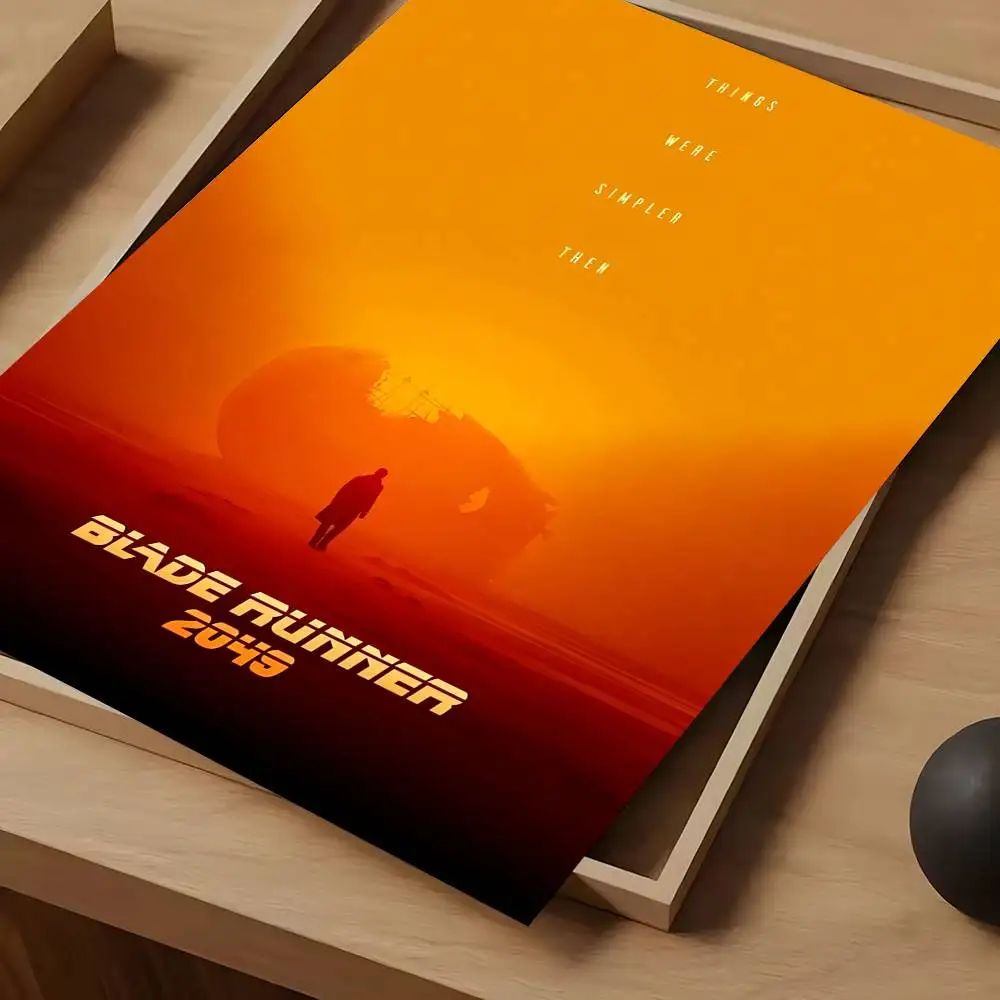 B-Blade R-Runner 2049 Filmplakat, wasserdicht, Vintage-Filmplakate, hochwertiger Wandkunstdruck für Raumdekoration, Geschenk – Detail 5