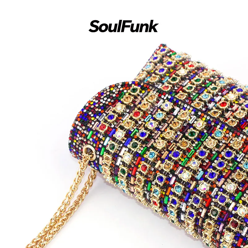 Glitter Bling,Shiny Glamorous,Elegant Glitter/Bling Stylish Luxury Lightweight, Rhinestone Decorated Fashion Evening Bag Dinner