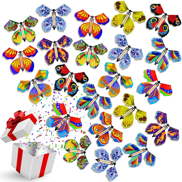 Surprise Explosion Box Butterflies  Explosion Box Flying Butterflies - Box  Gift Toy - Aliexpress