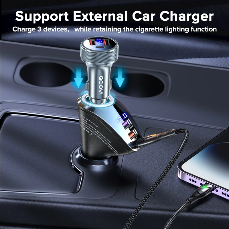 شاحن سيارة  ( Usb  (QOOVI