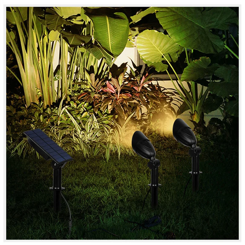 Outdoor Led Solar Spotlight IP65 Waterproof Solar Spotlight Solar Garden Light Outdoor Solar Wall Light For Garden Decor indoor solar lights