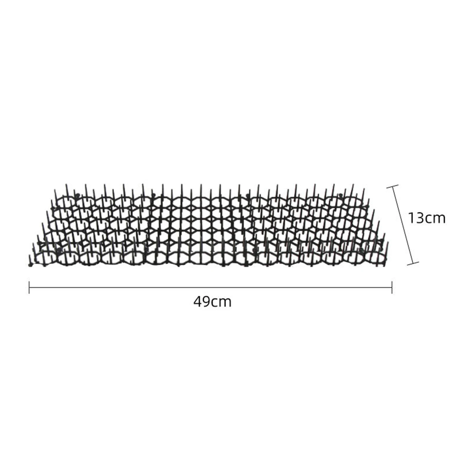 20 Tappetini Deterrenti Per Gatti E Cani Con Punte, 15,2x20 Cm, Per Interni Ed Esterni, Con Picchetti E Fascette