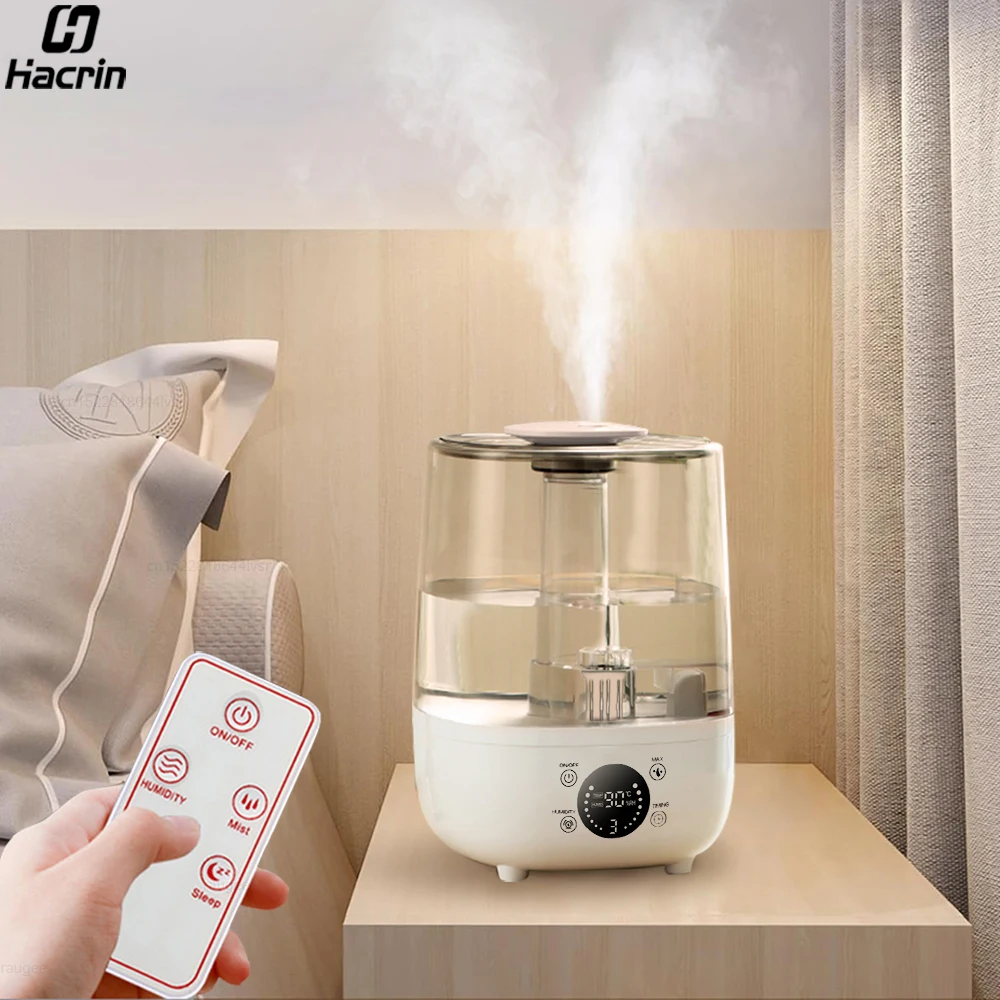 

Air Humidifier for Home Aroma Humidifier Essential Oil Diffuser Household Home Bedroom Aromatherapy diffuser with Remote Control