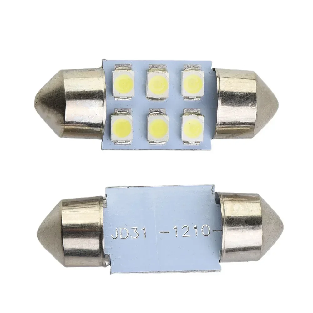 10pcs 31mm LED ���� 12V 6000K ���� ��� ���� ���� �ڵ� ���׸��� �� ���� �ڵ��� ��ȣ�� ���� DE3175 DE3022