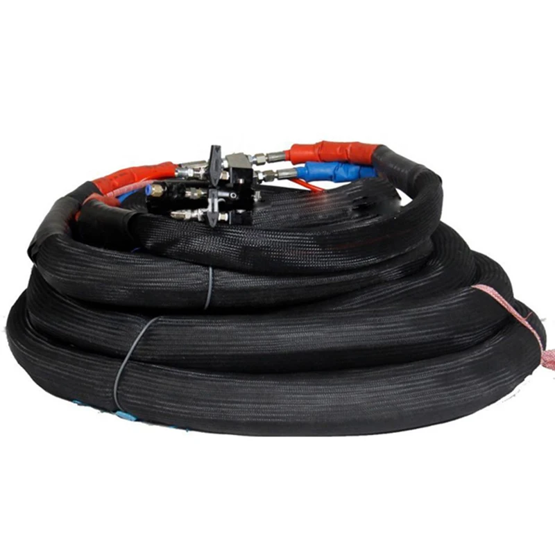 

15 Meters Polyurethane PU Foam Hose Heating Hose Heater Pipe for Polyurethane Polyurea PU Insulation Spray Machine