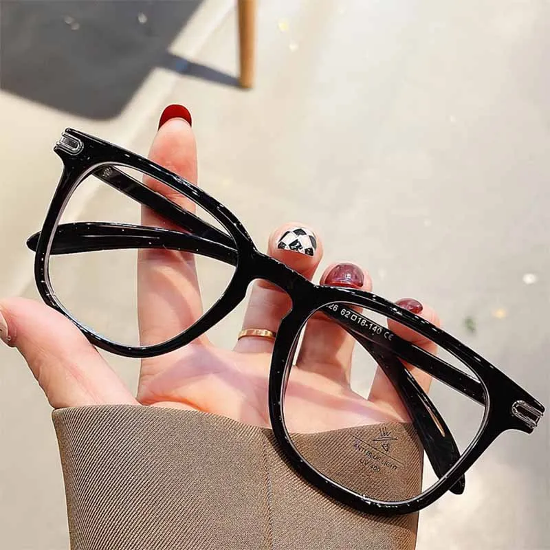 

YOOSKE Sexy Square Cat Eye Anti Blue Light Optical Glasses Frames Men Women Luxury Brand Designer Fashion Computer Eyeglasses