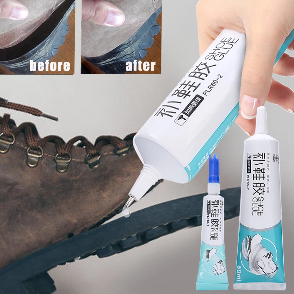 10/60Mluniversal Strong Shoe-Repairing Glue Waterproof Strong Repair Glue Special Leather Shoes Boots Sewing Liquid Fast Dry