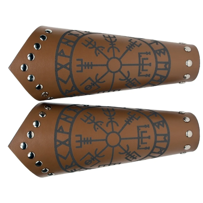 Men Bracer Wristband for Photoshoots Stage Embossed Gauntlet Gauntlet Cosplay drop shipping