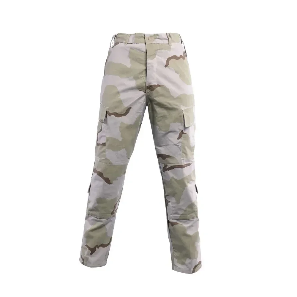 

Multi-pocket Military Combat Tactical Woodland Army Many Training Overalls Men's Camo Male Solid Pant Cargo Pants