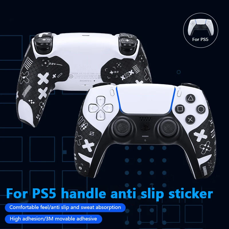 

Противоскользящая наклейка для геймпада подходит для Switch PRO/PS5/XBox S/X, водовпитывающая пленка против скольжения и пота, игровые аксессуары
