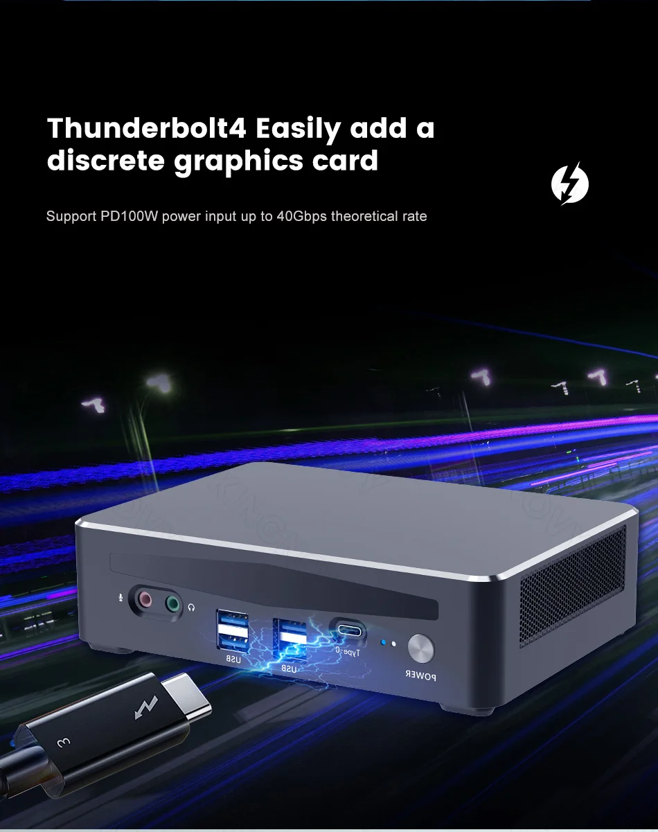 KingNovy 13th Gen Mini Gaming PC - I9 13900H/I7 13700H, Thunderbolt 4, DDR5/DDR4, NVME 2, 2.5G LAN, Intel Gamer Computer, 4K, WiFi6 Description Image.This Product Can Be Found With The Tag Names Barebone Mini PC, Computer Office, Topton hot pc