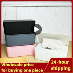 wet and tissue box baby portable plastic baby wet wipes napkin press tissue box holder container baby care