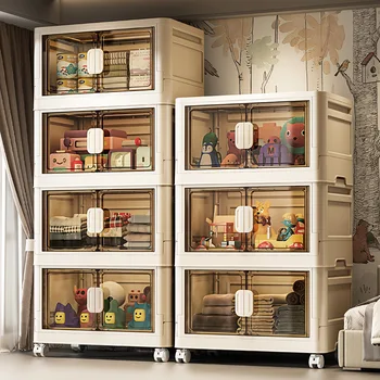 Dressers For Bedroom Storage Cabinet With Wheels Baby Clothing Locker Plastic Snack Dwvo Storage Drawer Toys Storage Cabinet
