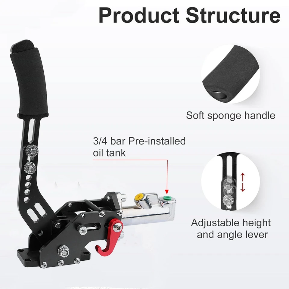 Freno De Mano Hidráulico, Palanca De Rally De Deriva De Oro | Envío Gratis