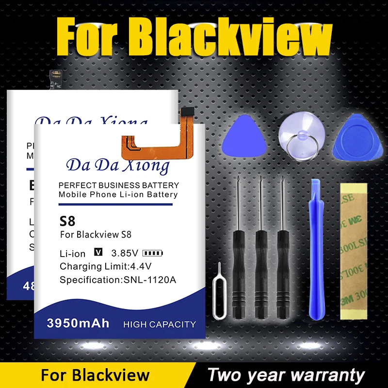 Batteria Muslimb Bv5100 V685780P Bv10 Per Blackview S8 A9 Bv10 A30 Bv5100 Bv5800 P6000 Bl6000 Bv6100 Bv6300 Bv9100 Bv9900 Pro