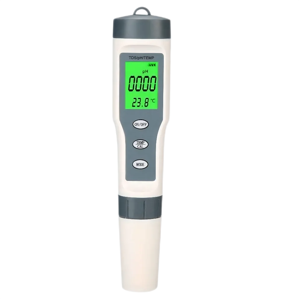 휴대용 식수 수족관 수질 테스트 계량기, PH, TDS, TEMP 테스터 펜, 3 in 1