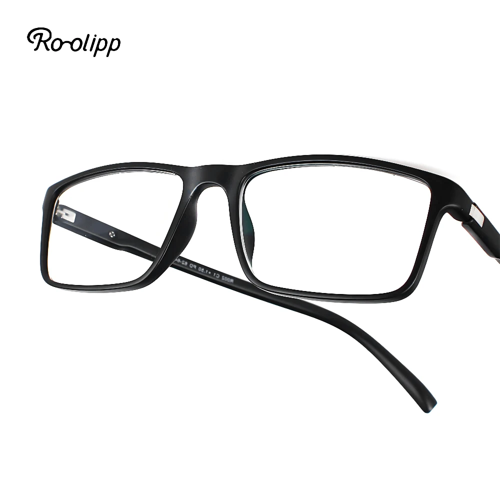 Anti-Blaulicht-Lesebrille für Herren Business Kunststoff-Titan Computerbrille Ultraviolett-Schutz UV400