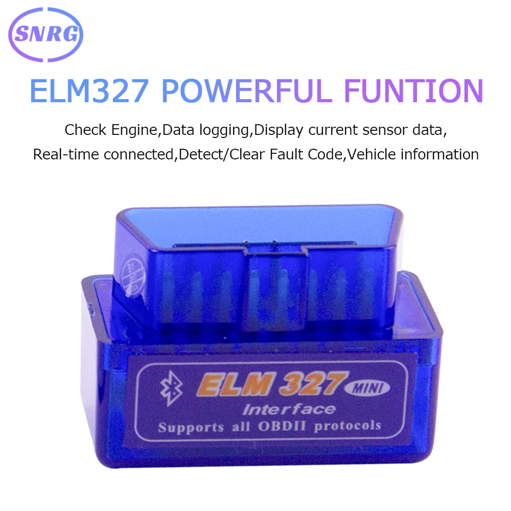 Obd2 Elm327 Obd Scanner Bluetooth Scan Tool Code Reader Interface Obdii