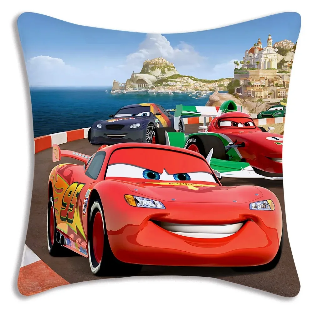 Disney Story McQueen Pillow Cover Living Room Sofa Cushion Cover Bedroom Room Home Decoration 3