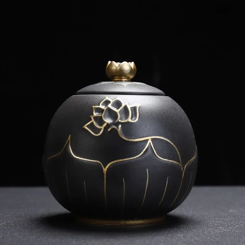 black-pottery-animal-curn-urn-for-pets-human-ashes-cremation-katten-large-dogspuppy-funeral-boxurn-dog