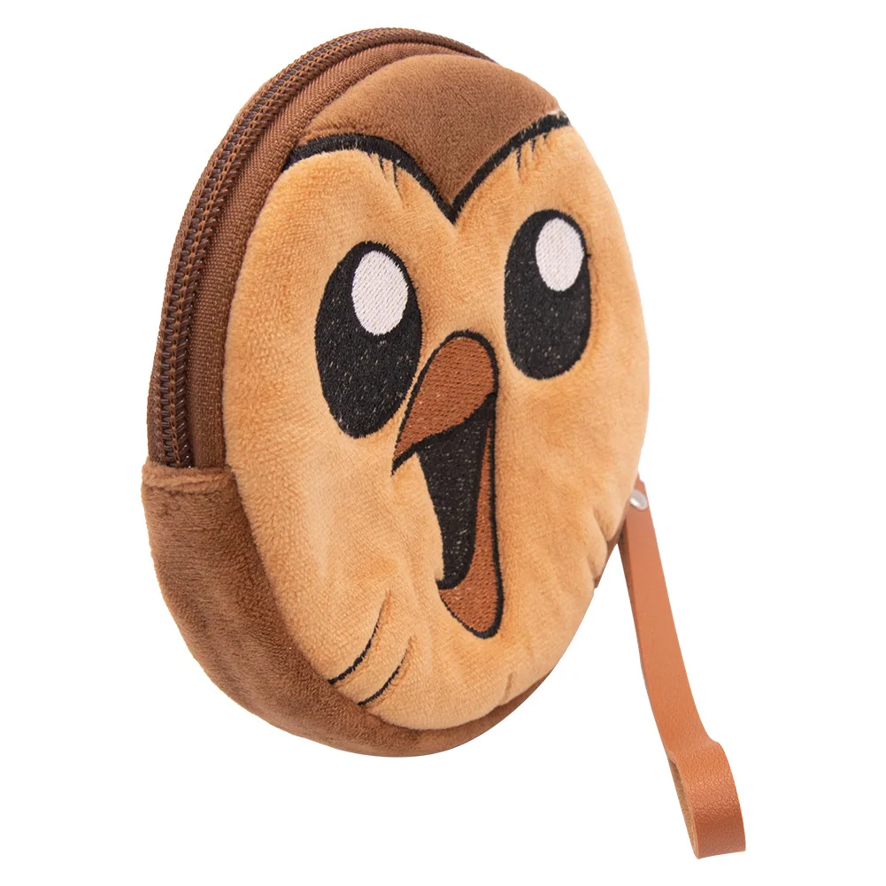 The Owl Cos House Hooty Cosplay Wallet Coin Purse Key Chain Cute Plush Cartoon Purse Bag Accessories Gifts For Boys Girls