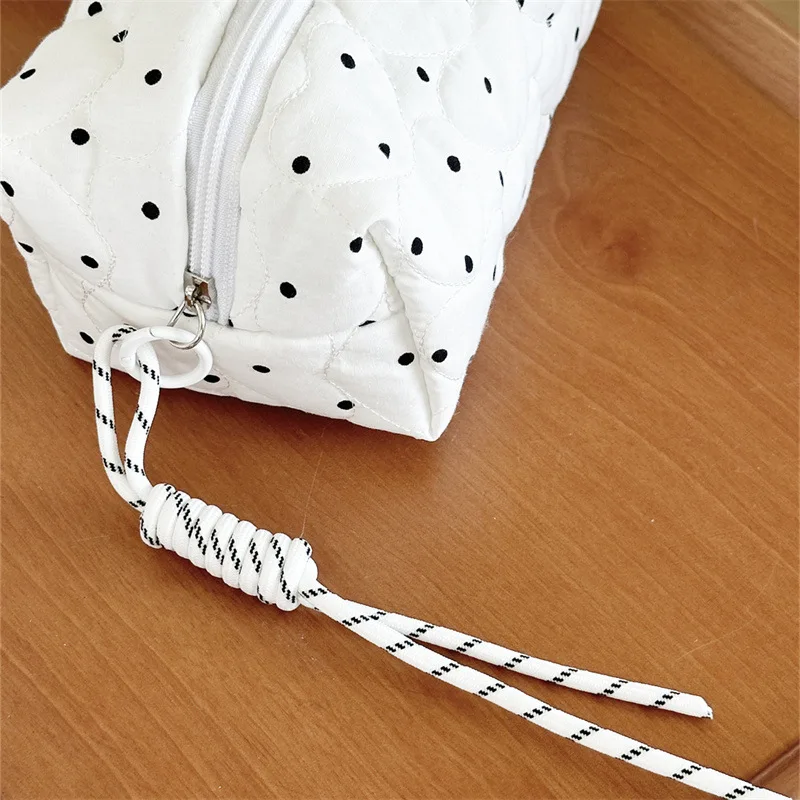 Gesteppte Kosmetiktasche Für Damen Große Make-up Tasche Reise_voghion.com