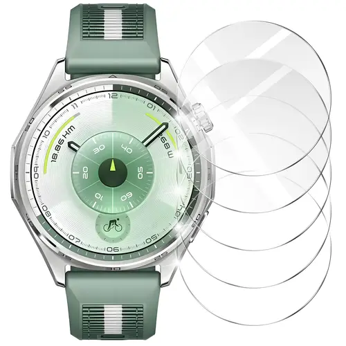 9H Tempered Glass for Huawei Watch GT 6 Pro 46mm 41mm, Premium Screen Protector Durable HD Anti-scratch Film for GT6 Accessories