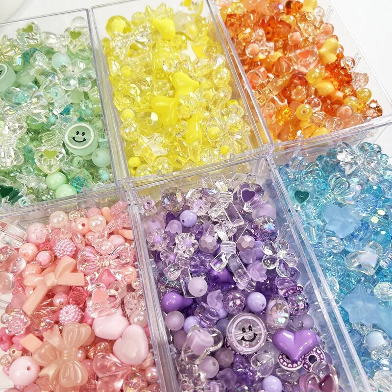 Acrylic Seed Beads 3mm Small Beads Set for Jewelry Making Beading Supplies