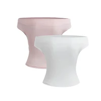 2 pièces ensemble plissé asymétrique haut court femme T-shirts haut sans bretelles femme sans manches Sexy hauts femmes tissu mode Streetwear 4