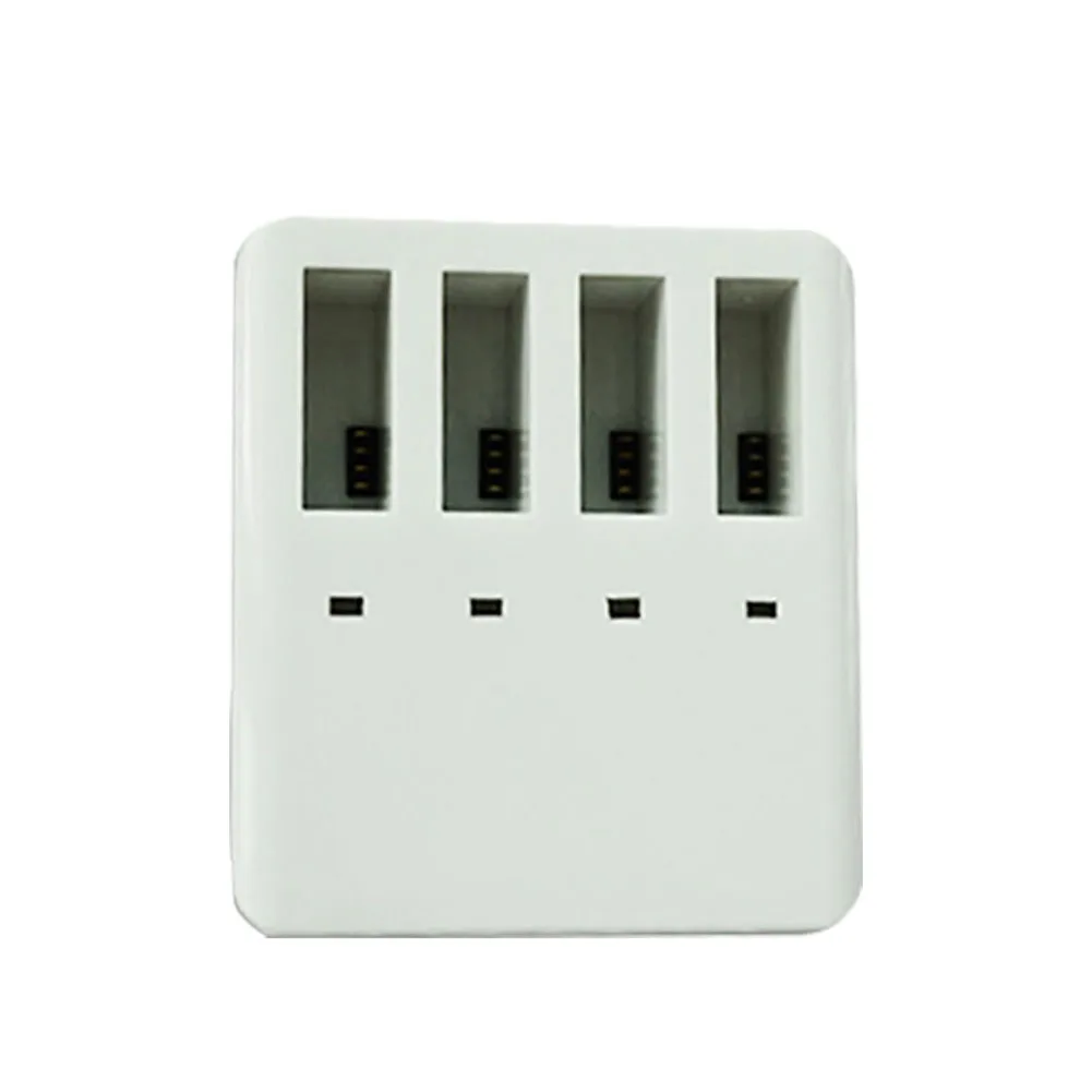 

Умный чип с вилкой, белый, прочный, портативный, быстрое зарядное устройство 4 в 1, домашний мини-параллельный для дрона DJI Tello