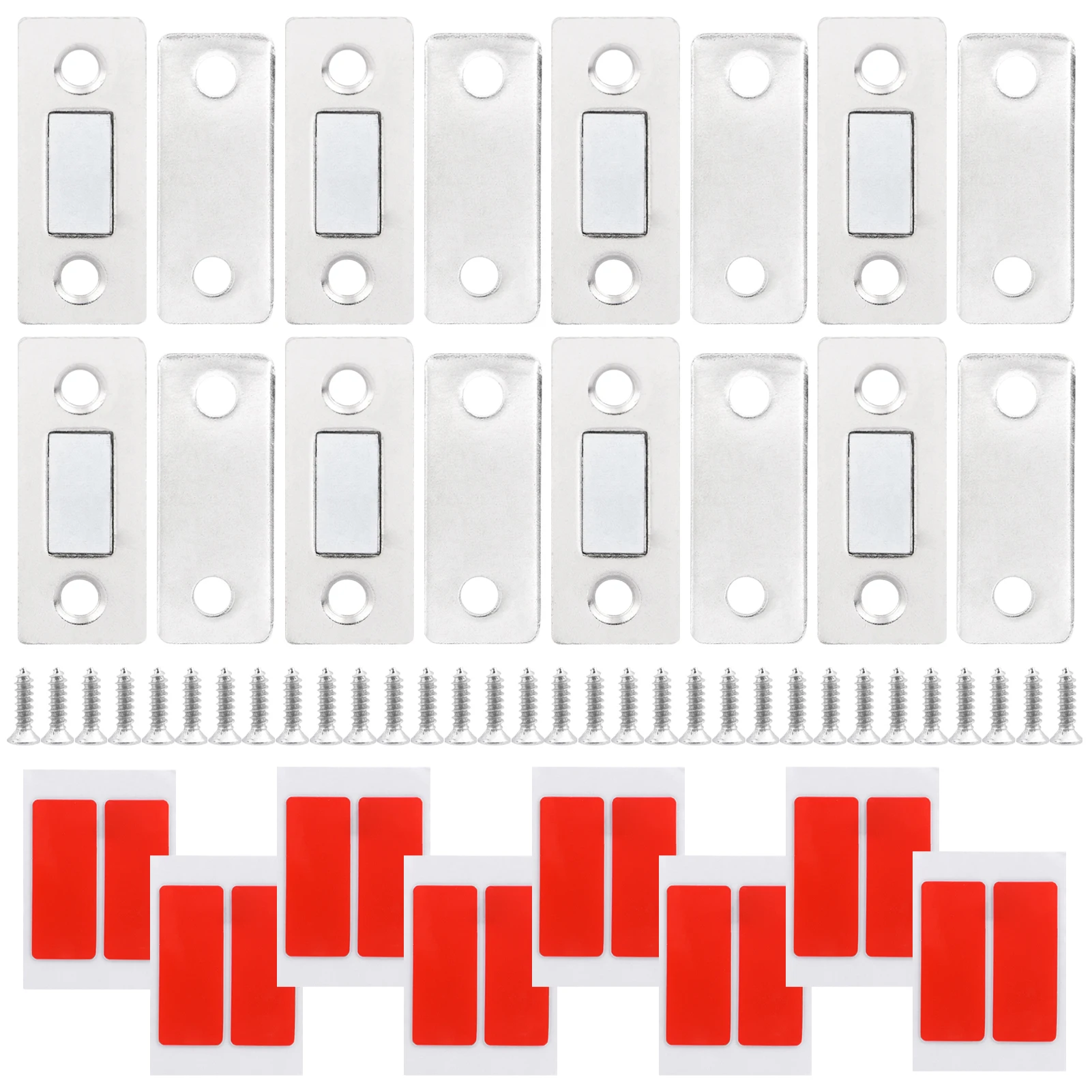 

8 пар, невидимые магнитные держатели для мебели и балкона