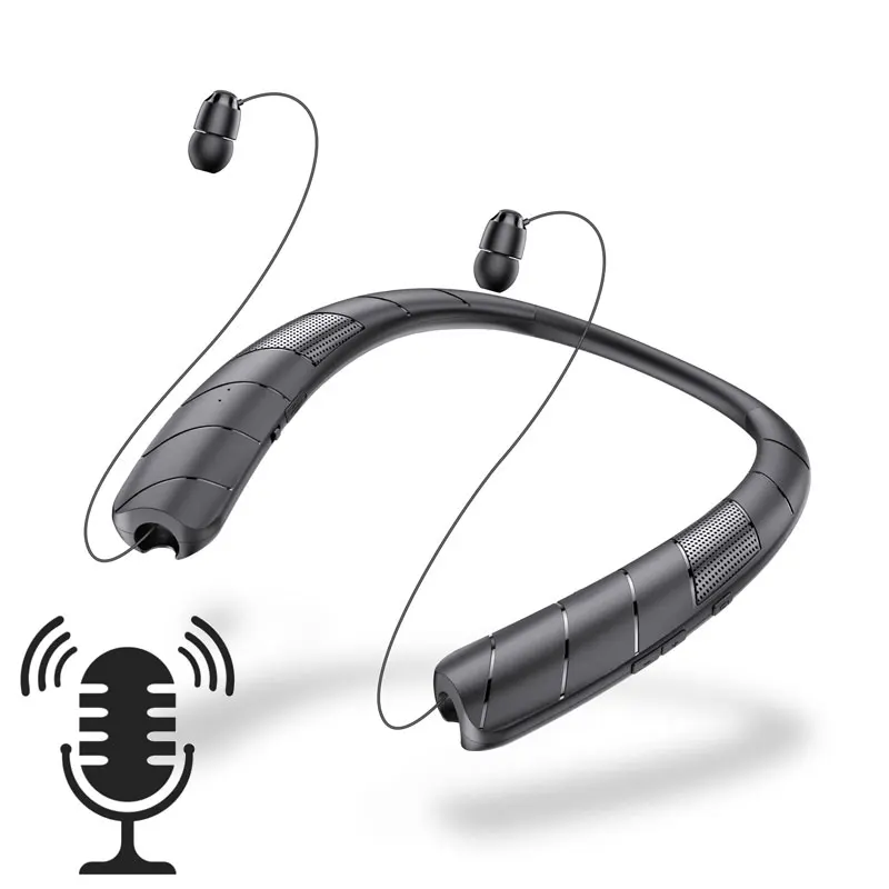 

Bluetooth-наушники с шейным динамиком, 2 в 1