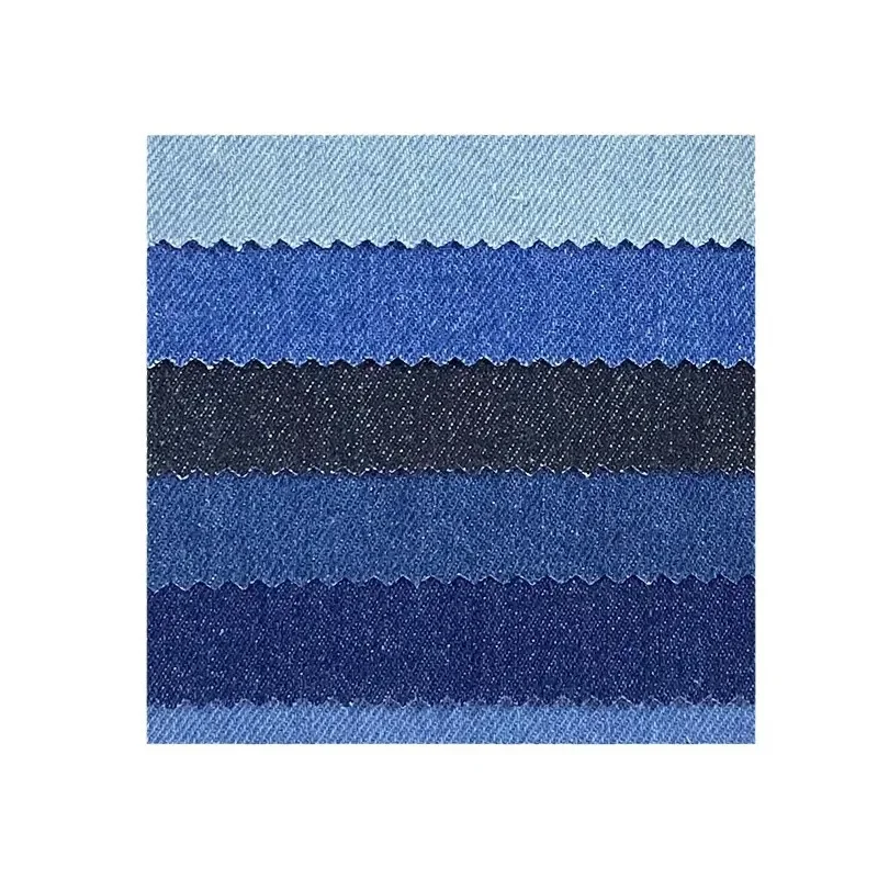 Thickened Washed Denim Fabric for Jacket Cap Bag Workwear All Cotton Jeans Material Chinese Manufacturer Origin